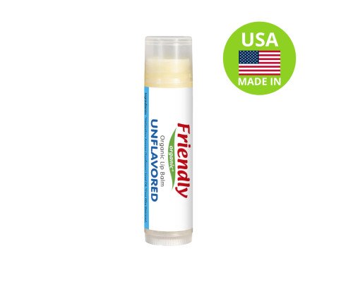 Органический бальзам для губ Friendly Organic без запаха 4,25 гр