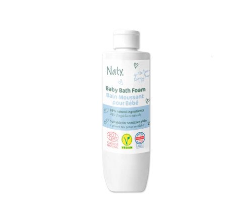 Детская пена для ванн торговой марки "NATY" 240 мл
