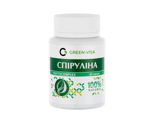Спіруліна 60 таблеток