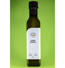 Льняна сиродавлена олія (250 мл скло)