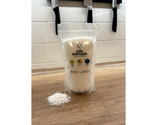 Сіль крупні пластівці, Zoutman Coarse Flakes Salt, мішок 25 кг