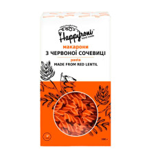 Спіральки з червоної сочевиці, 200 г